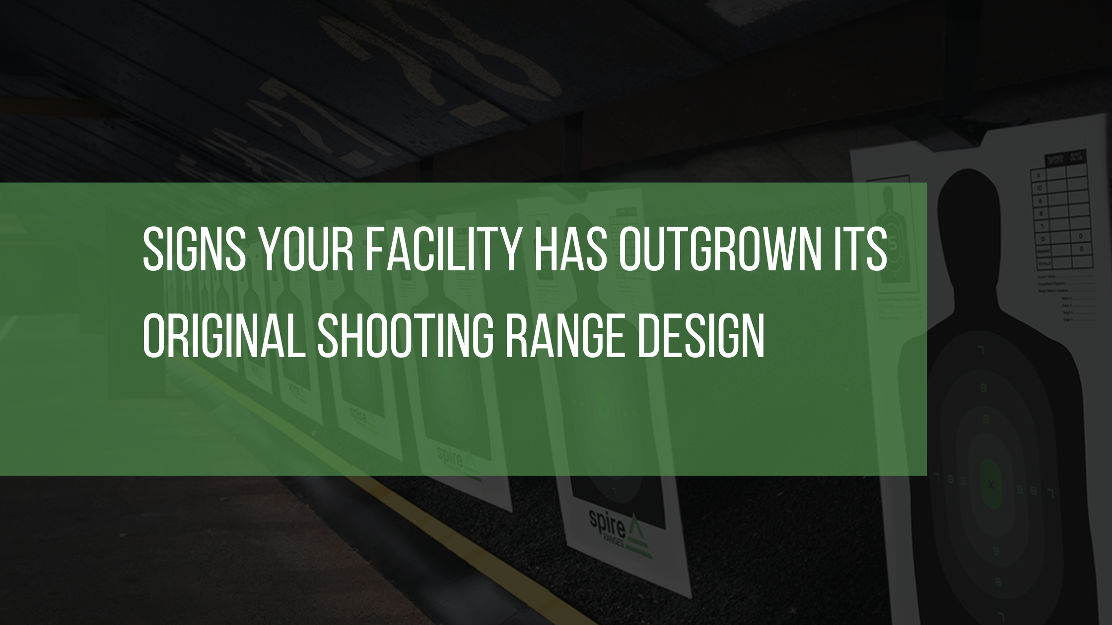 Signs Your Facility Has Outgrown Its Original Shooting Range Design