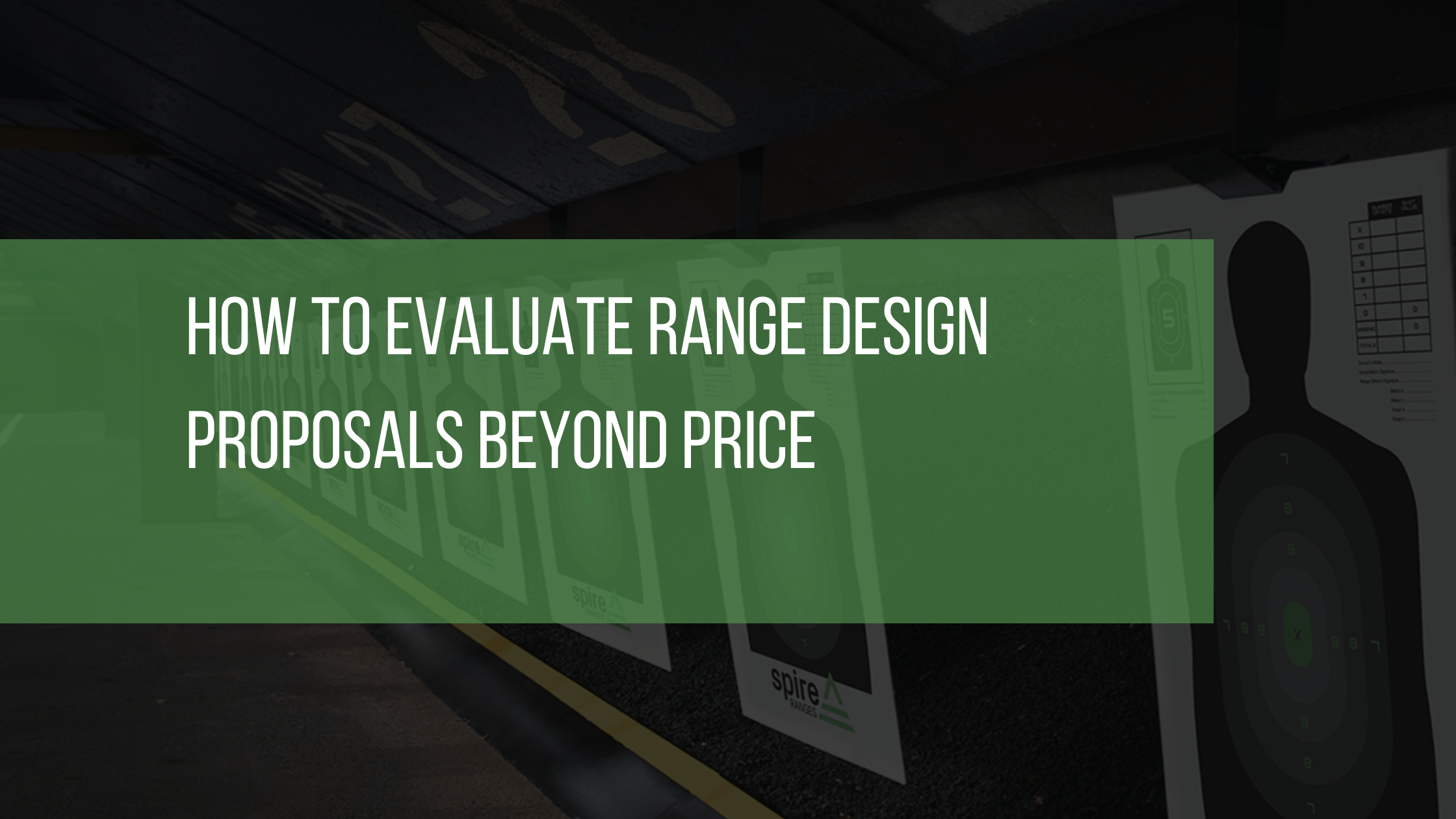How to Evaluate Range Design Proposals Beyond Price