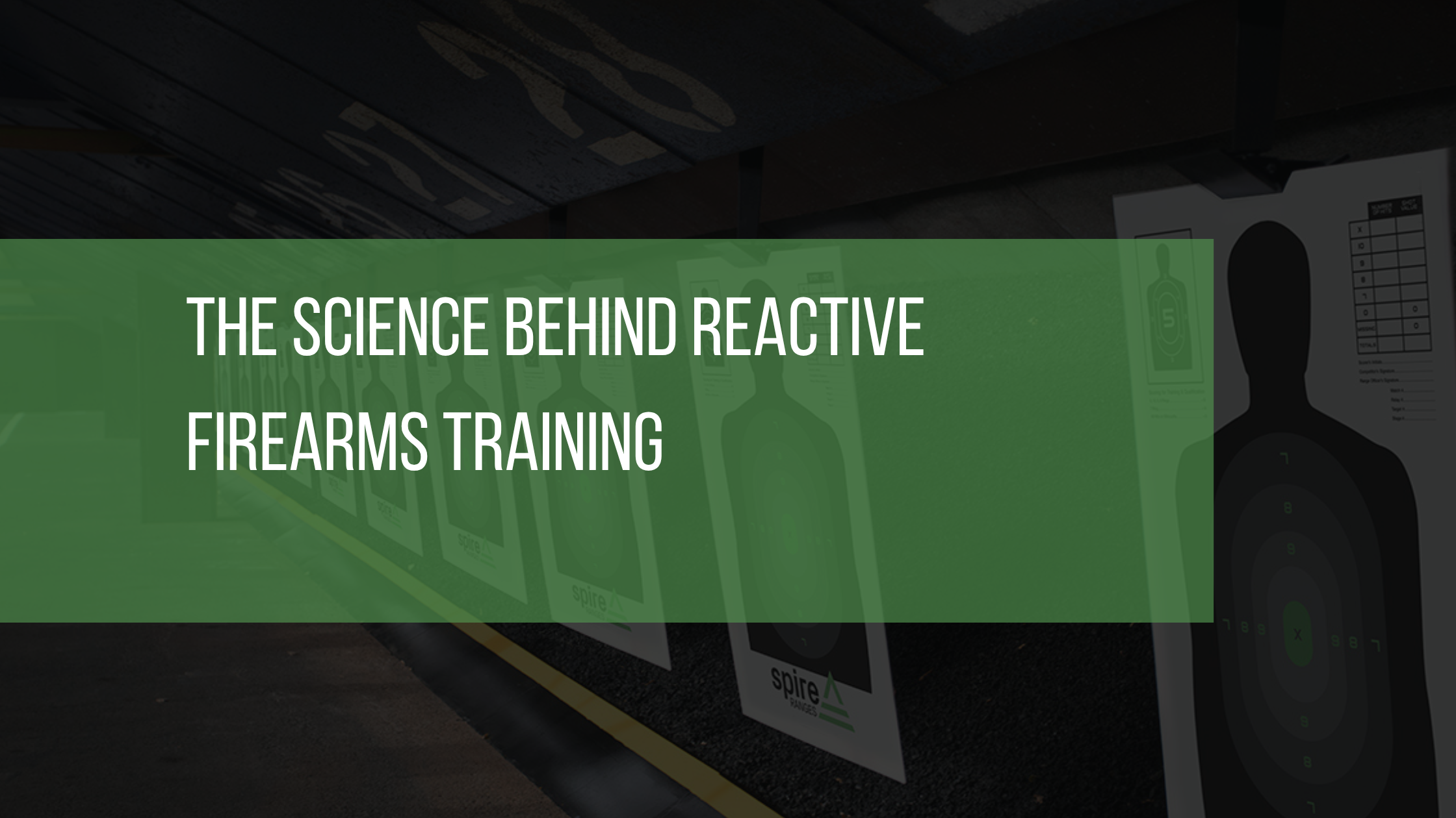 The Science Behind Reactive Firearms Training